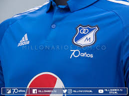 Desde su creación oficial el 18 de junio de 1946, millonarios teniendo un poderoso escudo no lo había utilizado hasta hoy. Millonarios Fc Auf Twitter Este Escudo Esta Camiseta Estos Colores Esta Pasion Este Amor Todos Conlaazulpuesta Hoy Juega Millonarios