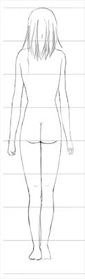 Image result for anime guy side view | body reference. The Female Human Body Proportions How To Get Them Right Using The Heads Count Method Sweet Drawing Blog