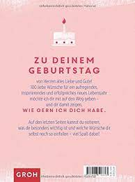 100 Dinge Die Ich Dir Wunsche Zum Geburtstag 9783848516643 Amazon Com Books