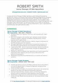What job descriptions are similar to senior technical documentation manager? Senior Manager Resume Samples Qwikresume