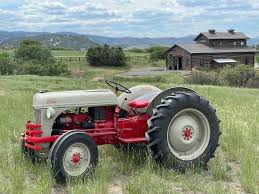 Image result for Ford Tractor Vermilion 1950 Tractor