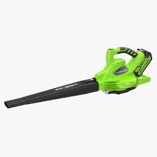 Leaf Blower Digipro G Max 40v Greenworks 3d Model Ad Digipro Blower Leaf Max 3d Model Greenworks Real Model