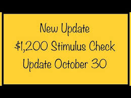 New Update Stimulus Check Update For Low Income Ssa Ssdi Ssi Social Security October 30th Youtube