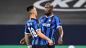Romelu menama lukaku bolingoli is a belgian professional footballers, who plays for the english club manchester united. Romelu Lukaku Lautaro Martinez Dazzle As Inter Demolishes Shakhtar To Reach Europa League Final