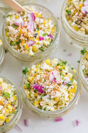 In addition to being sold on the streets, you'll also find it at markets, festivals, fairs. Mexican Street Corn Salad With Hatch Chiles Esquites 40 Aprons