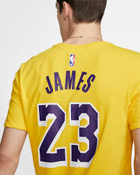 Number fill kyle kuzma los angeles lakers tee. Nebu Ret Norm Nike Lebron T Shirt Lyrical Mundstykke Sporge