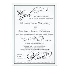 Send guests a wedding invitation that perfectly expresses your style. Simple God Is Love Christian Wedding Invitation Zazzle Com In 2021 Christian Wedding Invitations Christian Wedding Cards Christian Wedding Invitation Wording