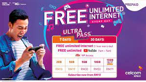 Search for all prepaid plan by celcom malaysia. Celcom Xpax Is Offering Prepaid Customers Free Unlimited Internet Every Day Technave