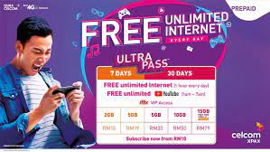 Plan celcom mega unlimited bikin pening plan celcom mega ni boleh tahan juga nak kata murah sangat tak juga. Celcom Xpax Is Offering Prepaid Customers Free Unlimited Internet Every Day Technave