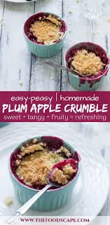 Wordpress Com Plum And Apple Crumble Plum Recipes Crumble Recipe