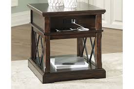 Find the perfect home furnishings at hayneedle, where you can buy online while you explore our room designs and curated looks for tips, ideas & inspiration to help you along the way. Roddinton End Table With Usb Ports Outlets Ashley Furniture Homestore