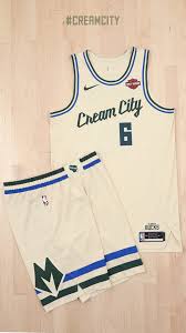 Authentic kevin johnson vintage jersey size 56 3xl retro vtg nba purple big sun. Bucks Unveil Cream City Alternate Jersey For This Season