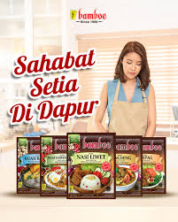 Bumbu Bamboe selalu siap menjadi sahabat setia dan partner andalan yang  bantu bikin masakan jadi lezat, praktis, dan tanpa ribet 👩‍🍳 Dari masakan  sehari-hari hingga menu spesial 🍲 Nah, siapa nih di