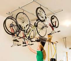 Wennow new bicycle bike lift ceiling mounted hoist storage garage hanger durable rack. 8 Best Bike Lifts For Storing Your Beloved Bicycle Bicycle 2 Work