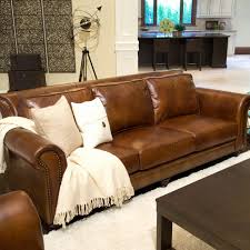Unique Leather Sofa With Nailheads Pictures Sofas Magnificent Leather Sofa White Leath Top Grain Leather Sofa Leather Sofa And Loveseat Brown Leather Furniture