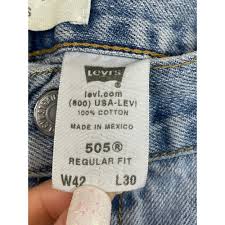 Levi'S 505 Made In Usa Men Black Straight Regular Jeans W34 L32 | Fabb  Fashion