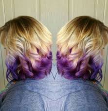 55 Trendy Hair Blonde Purple Short Hair Ombre Hair Blonde Blonde Hair With Purple Tips