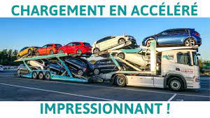 Demonstration Chargement Porte Voitures Transports Rabouin Youtube