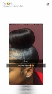 One of the reasons for the increasing popularity of the weave bun hairstyle is that it can be done with ease and that it is extremely manageable. Pin On Buns And Updo S
