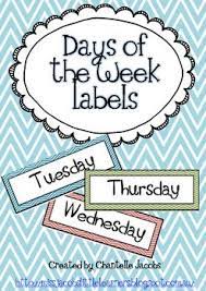 Free Days Of The Week Flash Cards To Match Months Of Year And Colours Flashcards Color Flashcards Flashcards Classroom Organisation