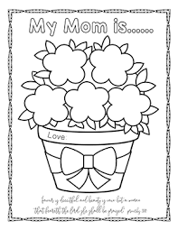 Mother´s day coloring pages help kids develop many important skills. Free Mother S Day Bible Coloring Pages Mothers Day Coloring Pages Mothers Day Crafts For Kids Mothers Day Crafts