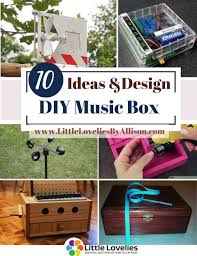 Personalized wooden base with a dedication personalized melody. 10 Diy Music Box Ideas Make Your Own Music Box Easily