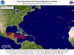 National hurricane center, cnh, nhc, centre nacional d'huracans (ca); Eye On Tropics As National Hurricane Center Monitors Tropical Waves Traversing Towards Caribbean Spring Happenings