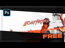 Youtube banner no text | template business. Naruto Youtube Banner Template Photoshop 2021 Velosofy