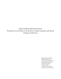 The law reform (marriage and divorce) act 1976. Pdf Discussing Moudawana Perspectives On Family Law Reform Gender Equality And Social Change In Morocco