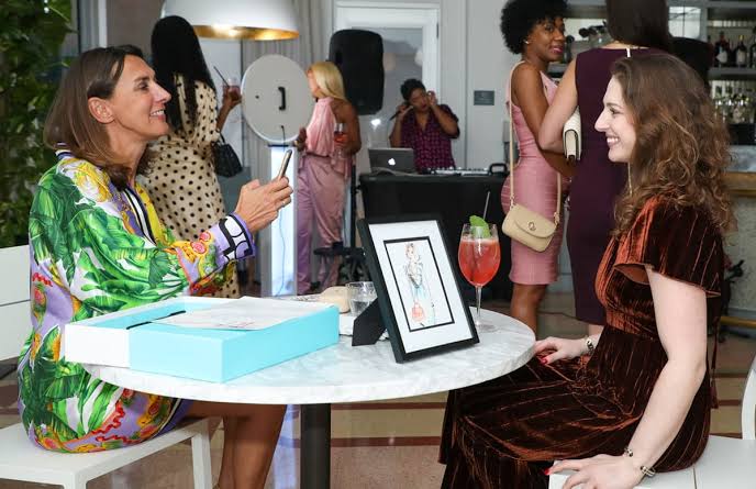 Live Sketching for Luxury Events | Véronique Jacquart