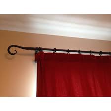 Check spelling or type a new query. Pottery Barn Cast Iron Scroll Finial Drape Rod Pair Aptdeco
