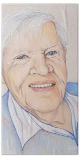 Homage to Bill Beach Towel by Angela J Murray