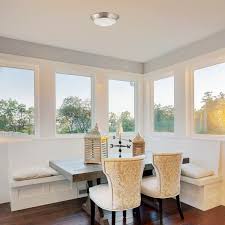 Design House, 588848-sn 13 inch LED Twist Disk Ceiling Light, Bed Bath Kitchen, Satin Nickel