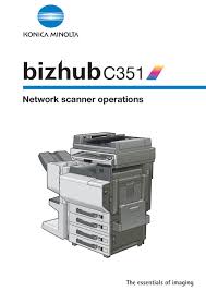 Use the links on this page to download the latest version of konica minolta 164 drivers. Konica Minolta Bizhub C351 Network Scanner Operations Pdf Download Manualslib