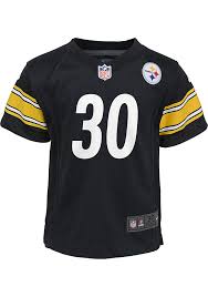 James Conner Outer Stuff Pittsburgh Steelers Boys Black Gameday Jersey Football Jersey 133400565