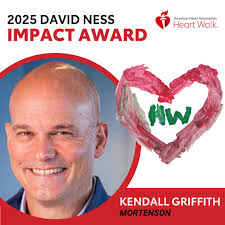 Congratulations to Kendall Griffith of Mortenson for being honored with the  2025 David Ness Impact Award! Your outstanding contributions and dedication  to excellence have truly made a lasting impact. Well deserved! ❤️