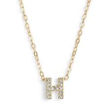 Women S Nadri Initial Pendant Necklace 45 Liked On Polyvore Featuring Jewelry Necklaces Initial Pendant Necklace Anchor Pendant Necklace Initial Pendant