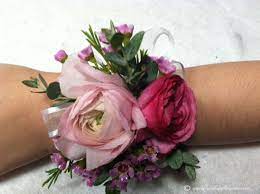 Image Result For Lisianthus And Ranunculus Corsage Prom Flowers Corsage Prom Corsage Pink Boutonnieres Prom