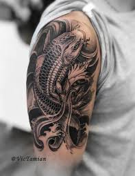 Traditional japanese sleeve tattoo ideas could… Ecclesbourne Valley Railway News Feed View 20 Koi Tattoo Black And Grey