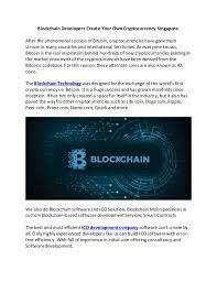 Additional products and services are available trough mycoin, the self. Blockchain Developers Create Your Own Cryptocurrency Malaysia