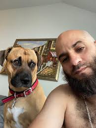 Can you give me and my dog some matching hair styles, we have the same  beard. And kind of have the same dome piece as well! Have fun