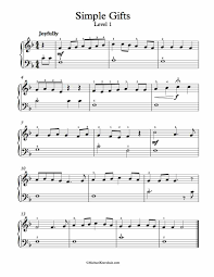 As a beginner on the piano, you might sometimes feel frustrated that you have trouble playing the songs you love and desperately want to learn your favorite tunes. Easy Piano Sheet Music Free Beginners Best Music Sheet