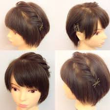 ショートスタイルでもヘアアレンジのバリエーションで勝負hair