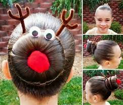 Grab a hair brush, texturizing spray, hair elastic, bobby pins, and hair spray, because we're breaking down exactly how to do a messy bun and sharing a messy bun tutorial for super long hair. Pretty Hairstyle For Christmas Rudolph Bun Diy Alldaychic
