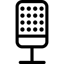 Download Big Microphone With Small Support Vector Svg Icon 2 Svg Repo