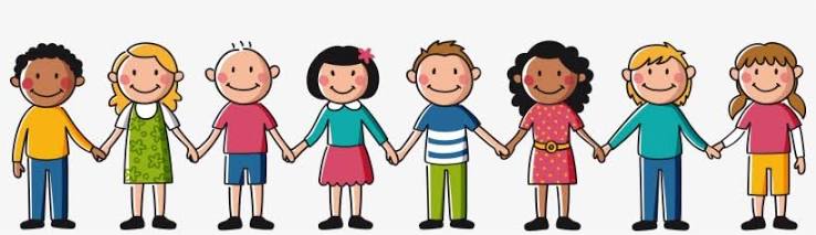 Banner Freeuse Friends Holding Hands Clipart - Kids Holding Hands Clipart - Free Transparent PNG Download - PNGkey