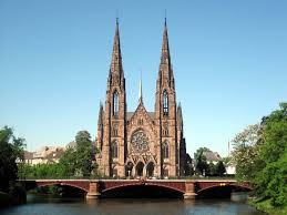 Strasbourg cathedral is a rib vault and cathedral that was built from 1176 until 1439. France Strasbourg France Strasbourg Cathedral Strasbourg