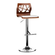 What are some of the best designs for bar chairs & stools. Sculptural Bar Chair Walnut White Adjustable Bar Stools Bar Chairs Bar Stools