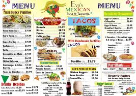 We've long been a fort worth tradition, and now we've grown to include locations in several nearby. Eva S Mexican Food Taqueria Menu In Grand Prairie Texas