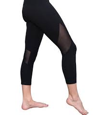 Capri yoga leggings for women. Amazon Com Mesh Capri Yoga Pants Women S Workout Leggings By Yoggir Clothing Fitness Leggings Women Sports Wear Fashion Yoga Pants Women